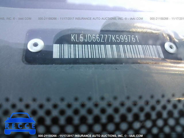 2007 Suzuki Reno CONVENIENCE KL5JD66Z77K599761 image 8