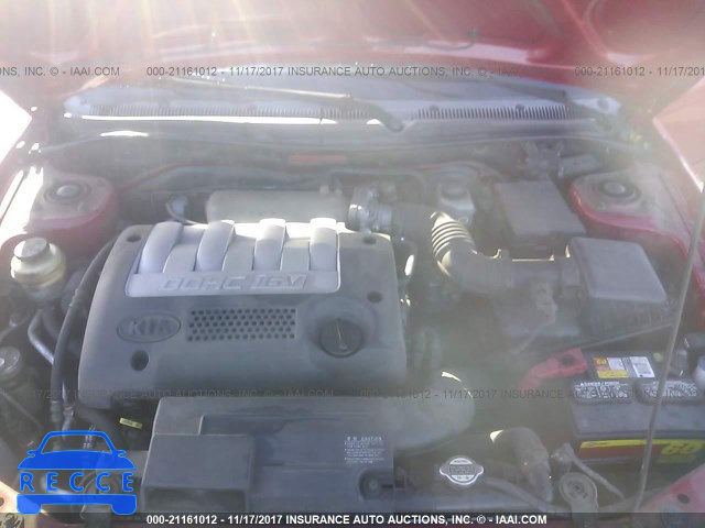 2002 KIA Spectra GS/GSX KNAFB161025087699 image 9