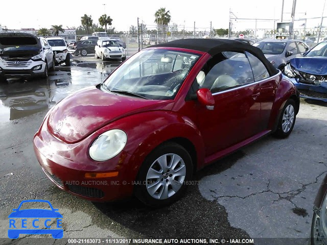 2008 VOLKSWAGEN NEW BEETLE CONVERTIBLE S 3VWPF31Y18M407298 image 1