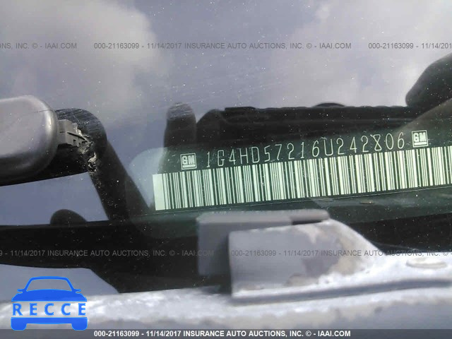 2006 Buick Lucerne CXL 1G4HD57216U242806 image 8