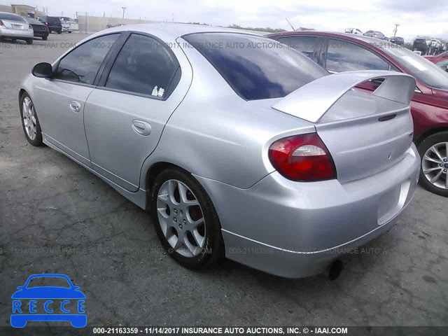 2004 DODGE NEON SRT-4 1B3ES66S84D570260 зображення 2