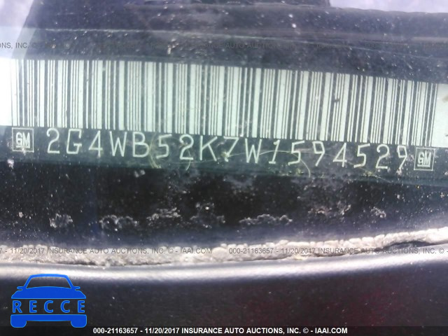 1998 Buick Regal LS 2G4WB52K7W1594529 image 8