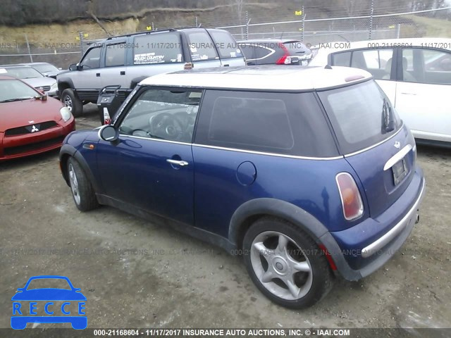 2002 Mini Cooper WMWRC33402TC32808 image 2