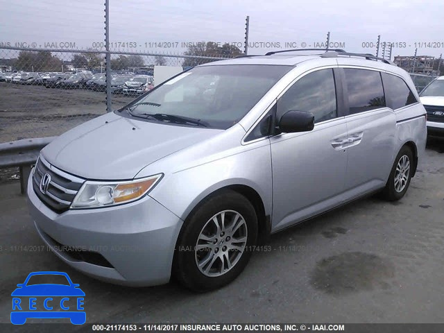 2011 Honda Odyssey EXL 5FNRL5H64BB098166 image 1