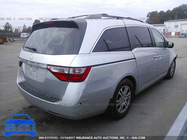 2011 Honda Odyssey EXL 5FNRL5H64BB098166 image 3