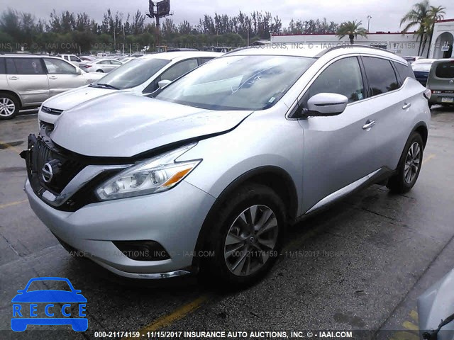 2017 NISSAN MURANO S/SL/SV/PLATINUM 5N1AZ2MG0HN112174 зображення 1