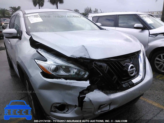 2017 NISSAN MURANO S/SL/SV/PLATINUM 5N1AZ2MG0HN112174 Bild 5