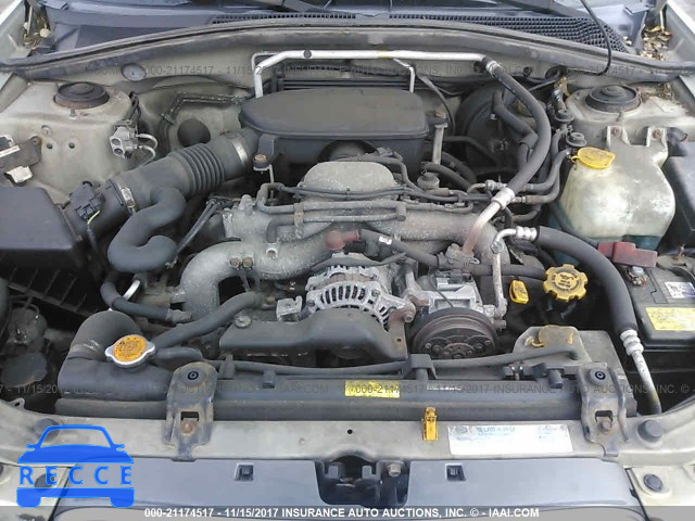 2005 Subaru Forester 2.5X JF1SG63615H701099 зображення 9