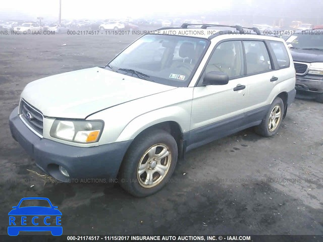 2005 Subaru Forester 2.5X JF1SG63615H701099 зображення 1