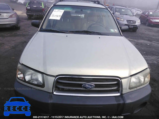 2005 Subaru Forester 2.5X JF1SG63615H701099 зображення 5