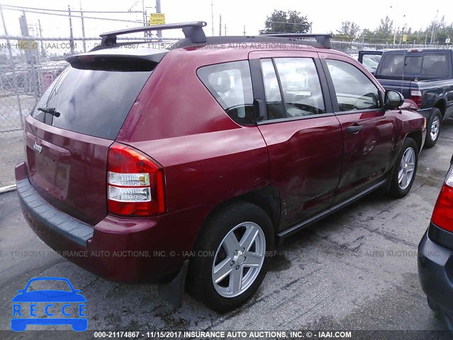 2007 JEEP COMPASS 1J8FT47007D410288 зображення 3