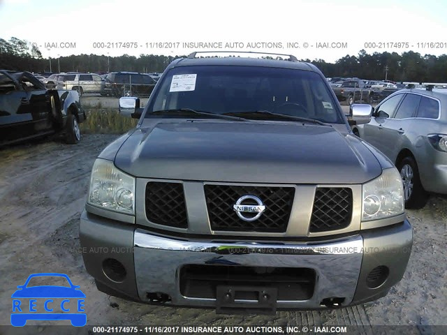 2006 Nissan Armada SE/LE 5N1AA08B86N732374 зображення 5