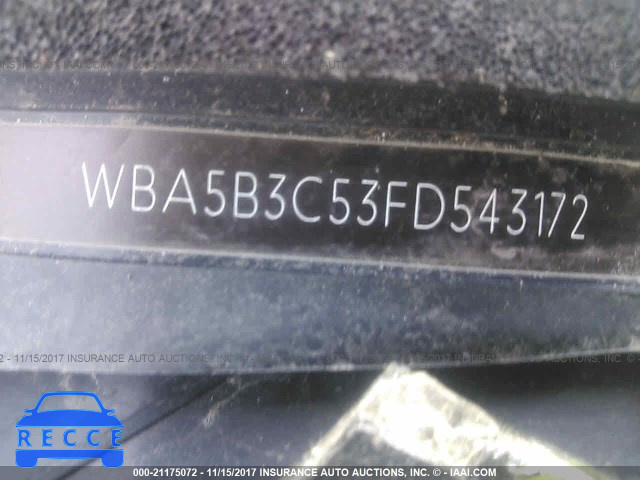 2015 BMW 535 XI WBA5B3C53FD543172 image 8