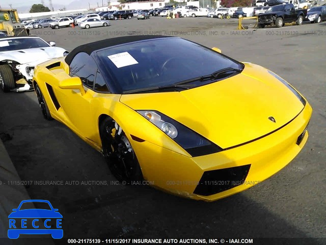 2006 Lamborghini Gallardo SPYDER ZHWGU22T16LA03934 зображення 0