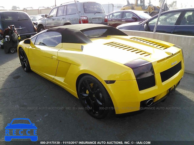 2006 Lamborghini Gallardo SPYDER ZHWGU22T16LA03934 Bild 2