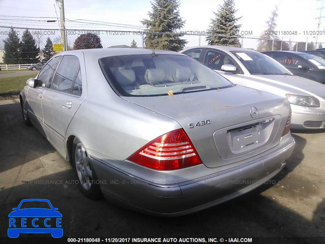 2001 Mercedes-benz S 430 WDBNG70JX1A139159 image 2