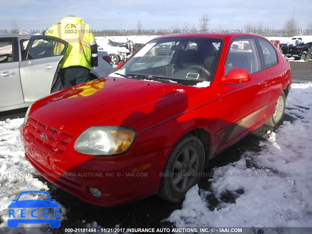 2005 Hyundai Accent GS KMHCG35C25U366020 image 1