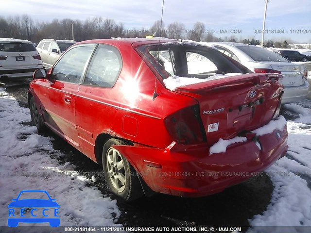 2005 Hyundai Accent GS KMHCG35C25U366020 image 2