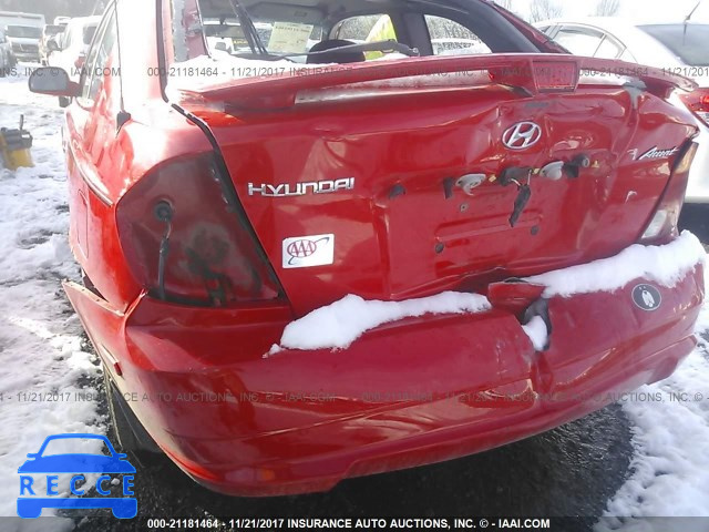 2005 Hyundai Accent GS KMHCG35C25U366020 image 5