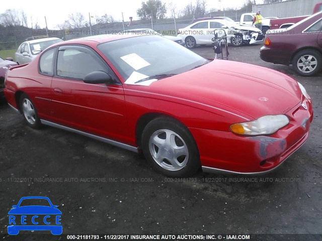 2001 Chevrolet Monte Carlo SS 2G1WX15K819151478 зображення 0