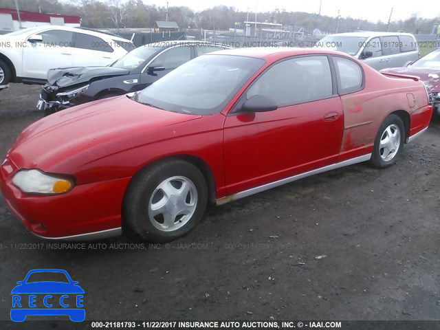 2001 Chevrolet Monte Carlo SS 2G1WX15K819151478 зображення 1