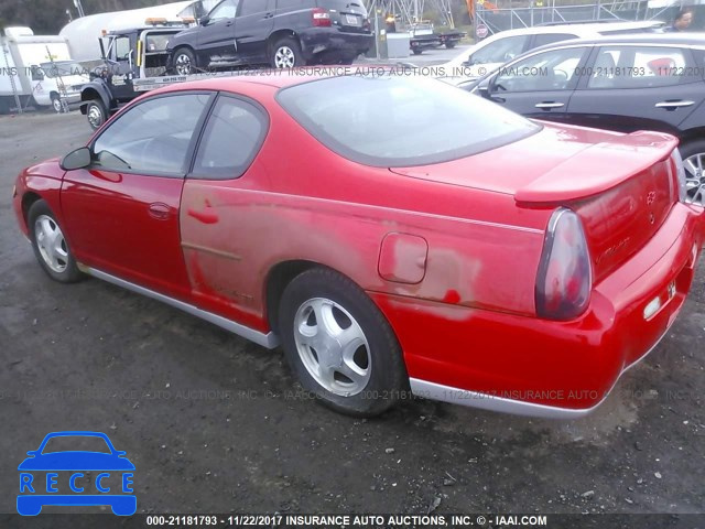 2001 Chevrolet Monte Carlo SS 2G1WX15K819151478 Bild 2