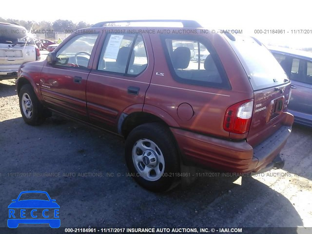 2000 Isuzu Rodeo S/LS/LSE 4S2CK58W4Y4326647 зображення 2