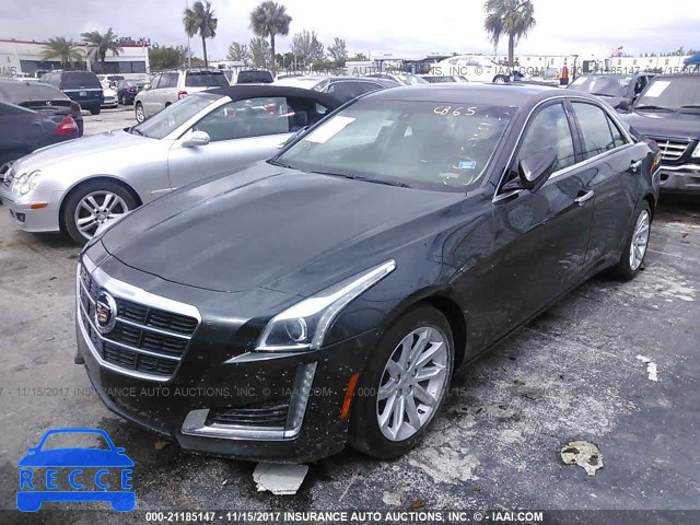 2014 Cadillac CTS 1G6AP5SX4E0196879 Bild 1