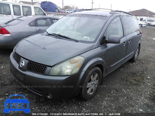 2004 NISSAN QUEST S/SE/SL 5N1BV28U44N313635 Bild 1