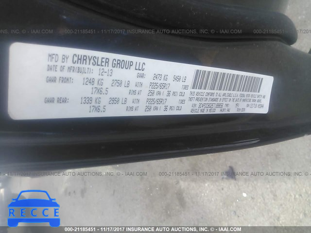 2014 Dodge Journey 3C4PDCBG2ET189856 image 8