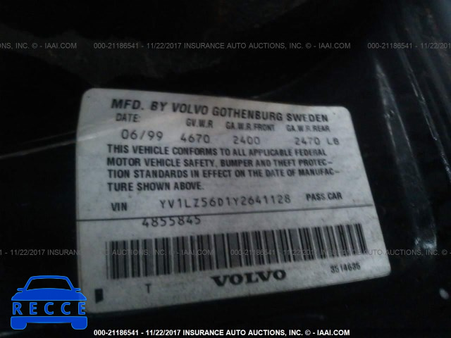2000 Volvo V70 XC/SE YV1LZ56D1Y2641128 image 8