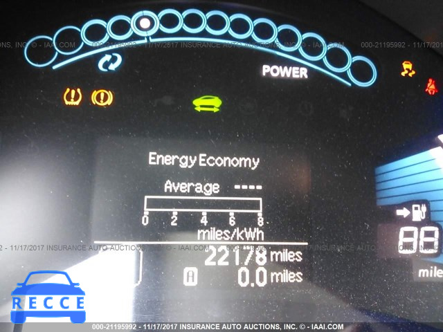 2012 NISSAN LEAF SV/SL JN1AZ0CP8CT016617 зображення 6