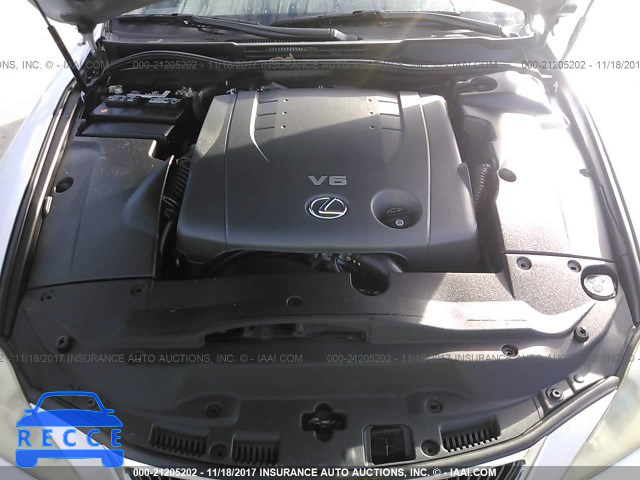 2007 LEXUS IS 250 JTHBK262572029000 image 9