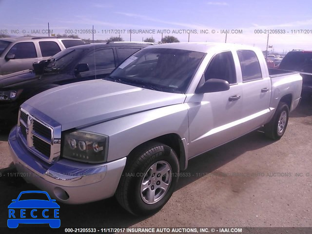 2005 Dodge Dakota QUAD SLT 1D7HE48N05S237519 зображення 1