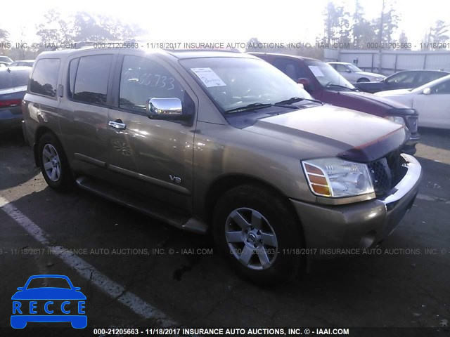 2005 Nissan Armada SE/LE 5N1AA08A15N739432 image 0