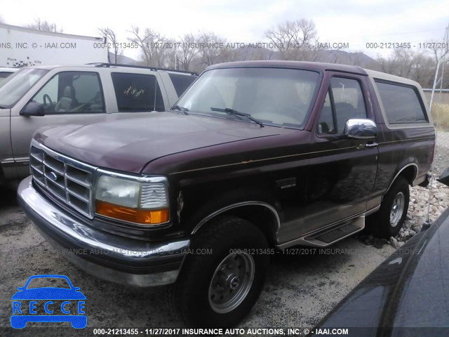 1996 Ford Bronco U100 1FMEU15H8TLB84035 зображення 1