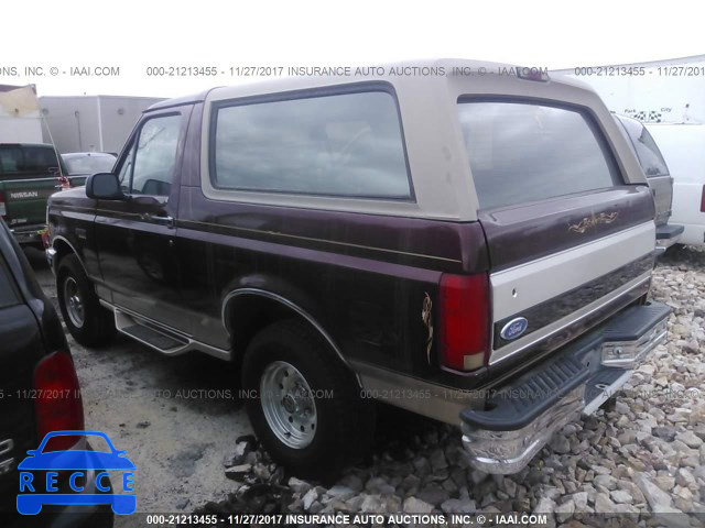 1996 Ford Bronco U100 1FMEU15H8TLB84035 image 2