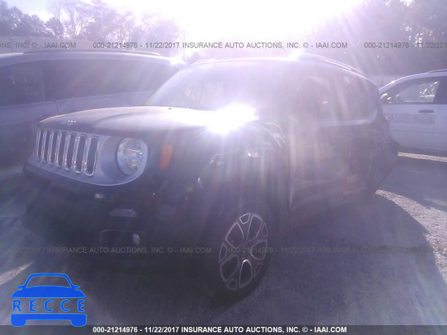 2017 JEEP RENEGADE LIMITED ZACCJBDB4HPE77361 зображення 1