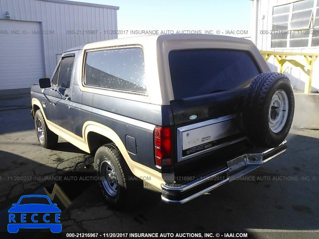 1985 FORD BRONCO U100 1FMDU15N9FLA81311 зображення 2