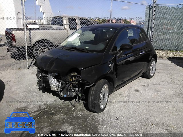 2015 Fiat 500 POP 3C3CFFAR1FT750289 image 1