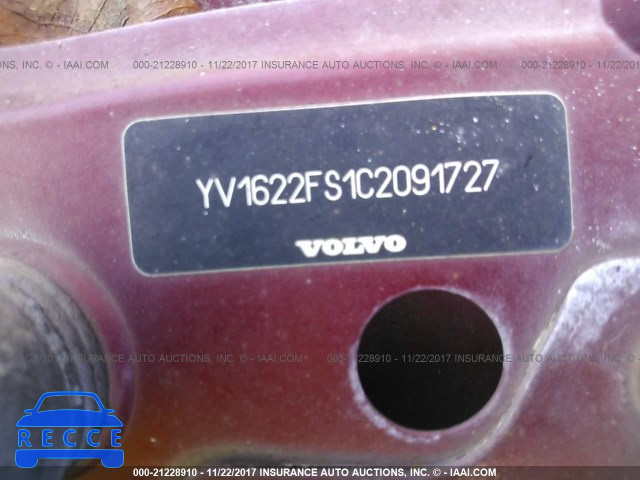 2012 Volvo S60 T5 YV1622FS1C2091727 Bild 8