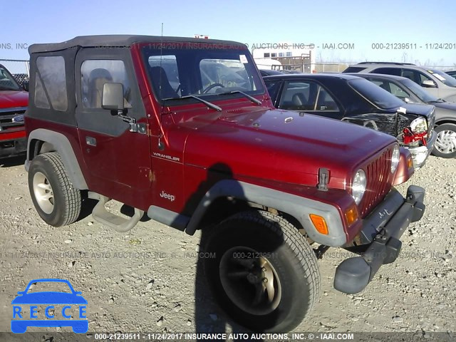 1999 Jeep Wrangler / Tj SE 1J4FY29P1XP408369 зображення 0