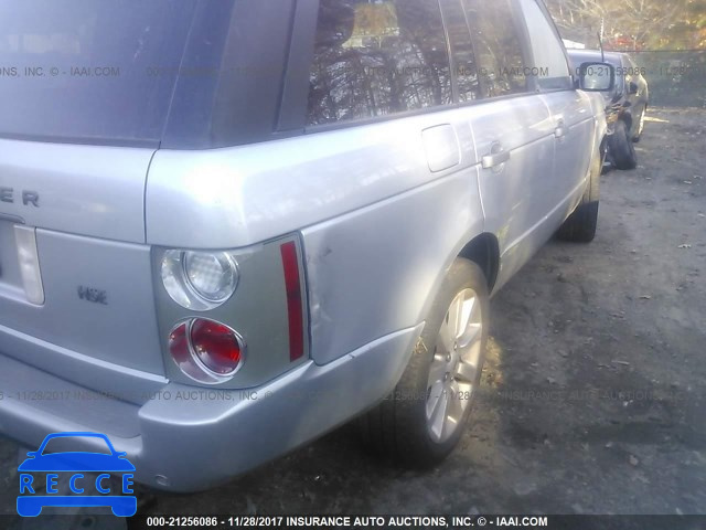 2006 Land Rover Range Rover HSE SALME154X6A225140 image 5