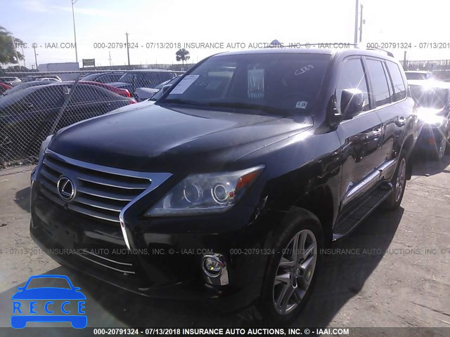 2014 LEXUS LX JTJHY7AX6E4142012 image 0