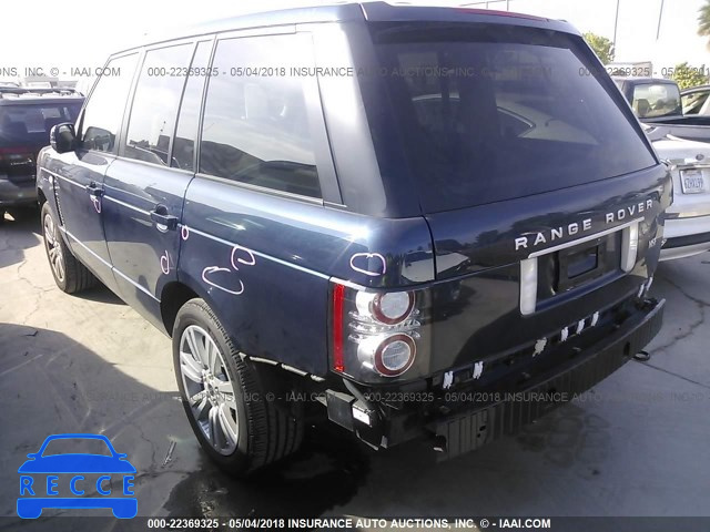 2012 LAND ROVER RANGE ROVER HSE LUXURY SALMF1D40CA383481 image 2