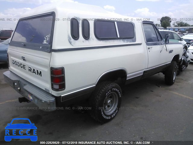 1987 DODGE W-SERIES W150 1B7HW14W7HS414348 зображення 3