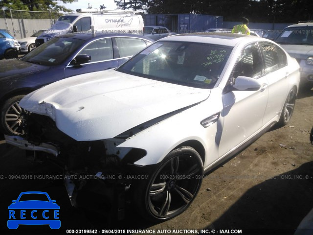 2014 BMW M5 WBSFV9C57ED593775 image 1
