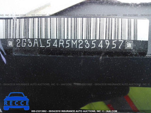 1991 OLDSMOBILE CUTLASS CIERA 2G3AL54R5M2354957 image 8