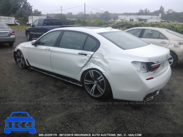 2016 BMW 750 XI WBA7F2C5XGG419925 image 2