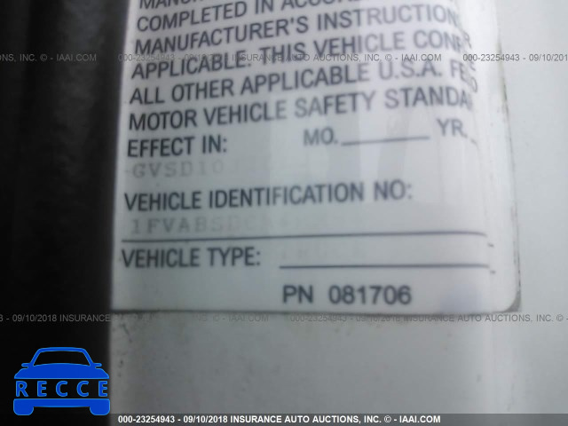 2004 FREIGHTLINER FL70 1FVABSDCX4HM94037 image 9